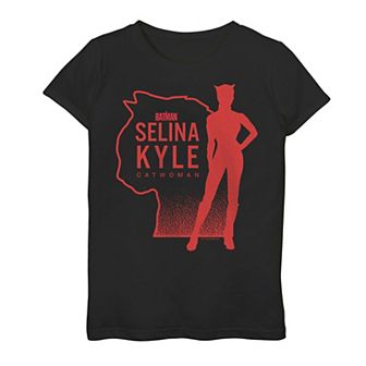 Girls 7-16 DC Comics The Batman Selina Silhouette Graphic Tee