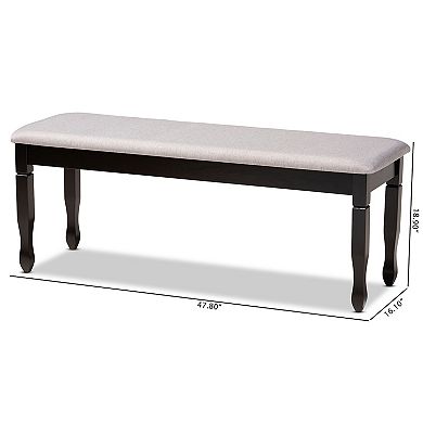 Baxton Studio Corey Dining Bench