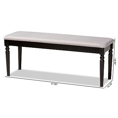 Baxton Studio Giovanni Dining Bench