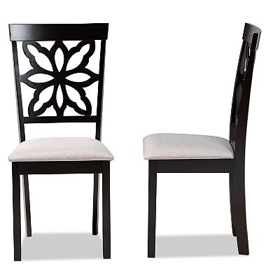 Baxton Studio Samwell Dining Chair 2-piece Set