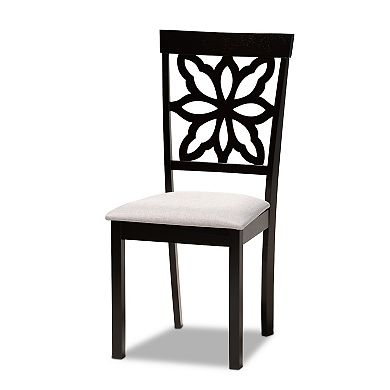 Baxton Studio Dallas Dining Table & Chair 7-piece Set