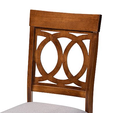 Baxton Studio Jessie Dining Table & Chair 5-piece Set