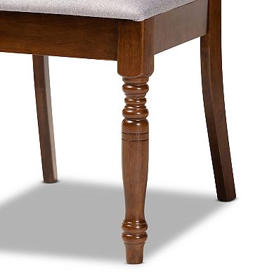 Baxton Studio Jessie Dining Table & Chair 5-piece Set