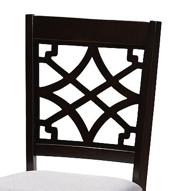 Baxton Studio Dori Dining Table & Chair 6-piece Set