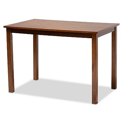 Baxton Studio Celina Dining Table & Chair 5-piece Set