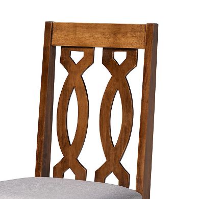 Baxton Studio Julie Dining Table & Chair 5-piece Set