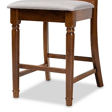 Baxton Studio Verina Pub Table & Chair 5-piece Set