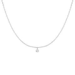 PRIMROSE Sterling Silver Cable Chain Infinity Necklace