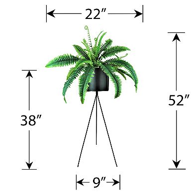 Designs by Lauren 52-in. Artificial Fern Floor Decor