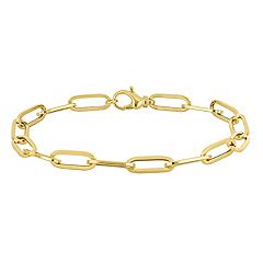 Kohls mens store gold bracelet