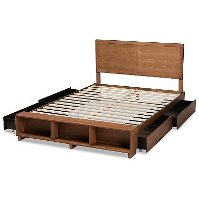Baxton Studio Tamsin Platform Storage Bed