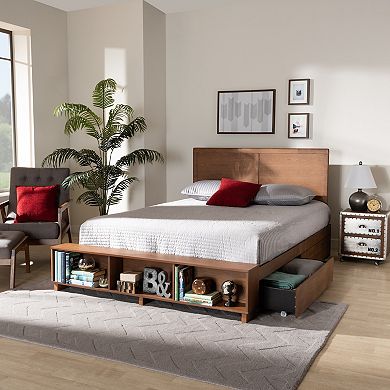 Baxton Studio Tamsin Platform Storage Bed