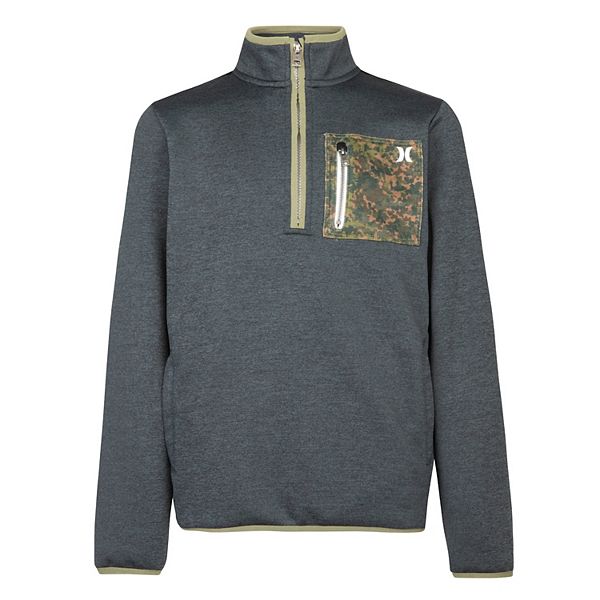 Boys 820 Hurley H2O Solar Half Zip Pullover