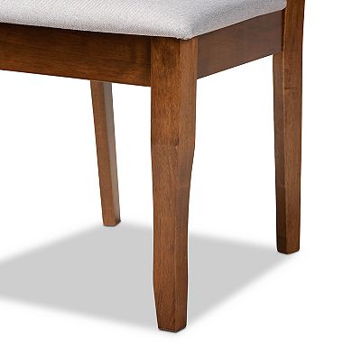 Baxton Studio Verner Dining Chair 2-piece Set