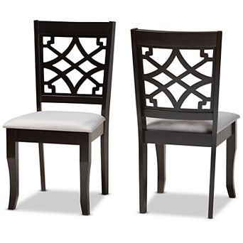 Baxton Studio Mael Dining Chair 2 pc Set