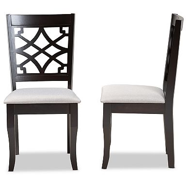 Baxton Studio Mael Dining Chair 2-piece Set