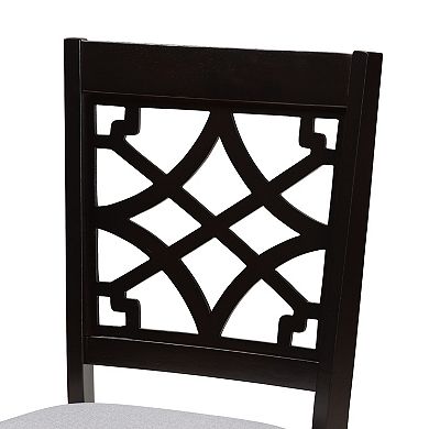 Baxton Studio Mael Dining Chair 2-piece Set