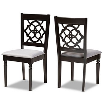 Baxton Studio Renaud Dining Chair 2 pc Set