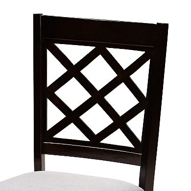 Baxton Studio Adina Dining Table & Chair 5-piece Set