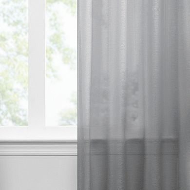 Vue Textured Voile Sheer Window Panel