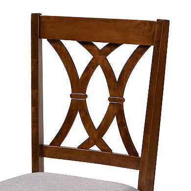 Baxton Studio Aggie Dining Table & Chair 5-piece Set