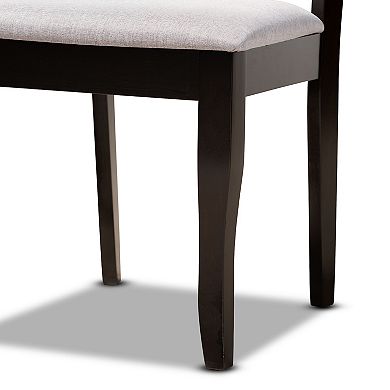 Baxton Studio Daisy Dining Table & Chair 5-piece Set