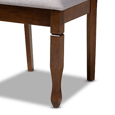 Baxton Studio Irene Dining Table & Chair 5-piece Set