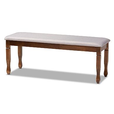 Baxton Studio Reneau Dining Table & Chair 6-piece Set