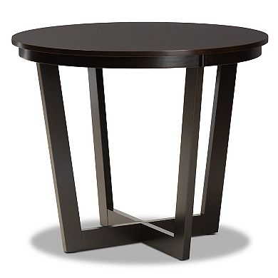 Baxton Studio Selby Dining Table & Chair 5-piece Set
