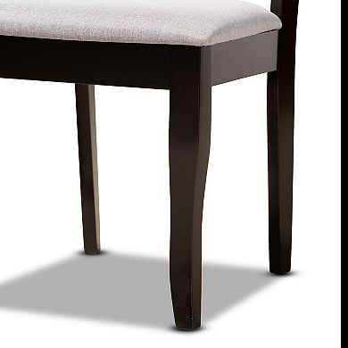 Baxton Studio Selby Dining Table & Chair 5-piece Set