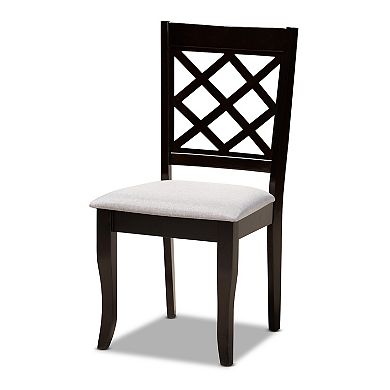 Baxton Studio Selby Dining Table & Chair 5-piece Set
