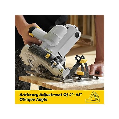 Enventor Silver 5800 Rpm Power Circular Saw With Laser Guide