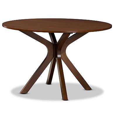 Baxton Studio Jana Dining Table & Chair 7-piece Set