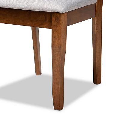 Baxton Studio Jana Dining Table & Chair 7-piece Set