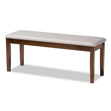 Baxton Studio Minette Dining Table & Chair 6-piece Set