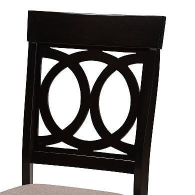 Baxton Studio Lucie Dining Table & Chair 7-piece Set