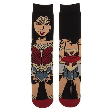 Men's DC Comics Wonder Woman Movie Crew Socks