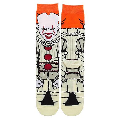 Men's Pennywise It Movie Crew Socks