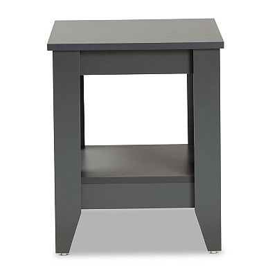Baxton Studio Audra End Table