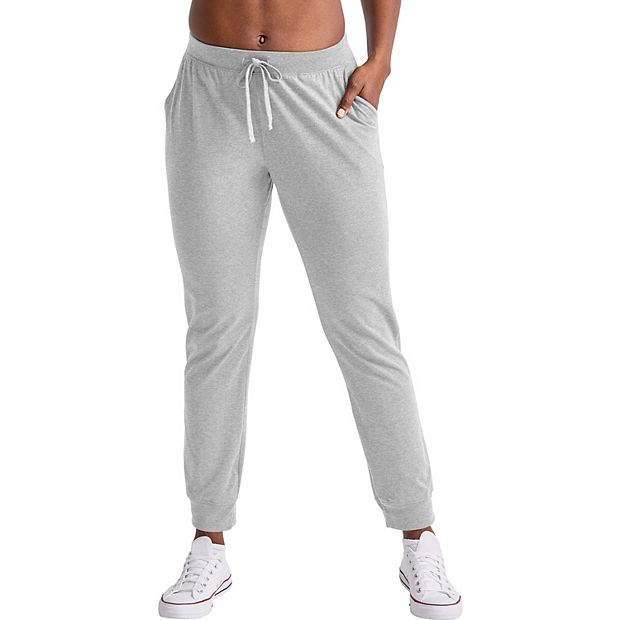 Hanes white hot sale joggers