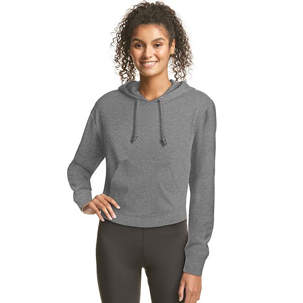 Women's Hanes® Cropped Fleece Hoodie