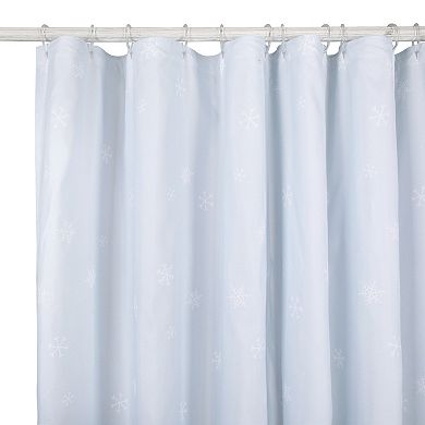 St. Nicholas Square® Yuletide Snowman Shower Curtain