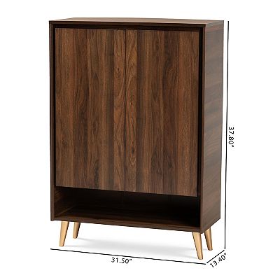 Baxton Studio Landen Shoe Cabinet