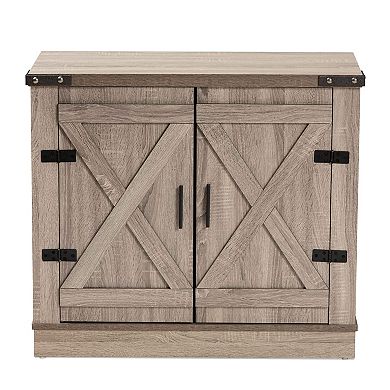 Baxton Studio Wayne Shoe Cabinet