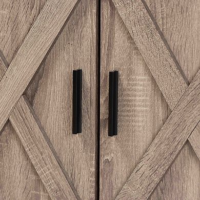 Baxton Studio Wayne Shoe Cabinet
