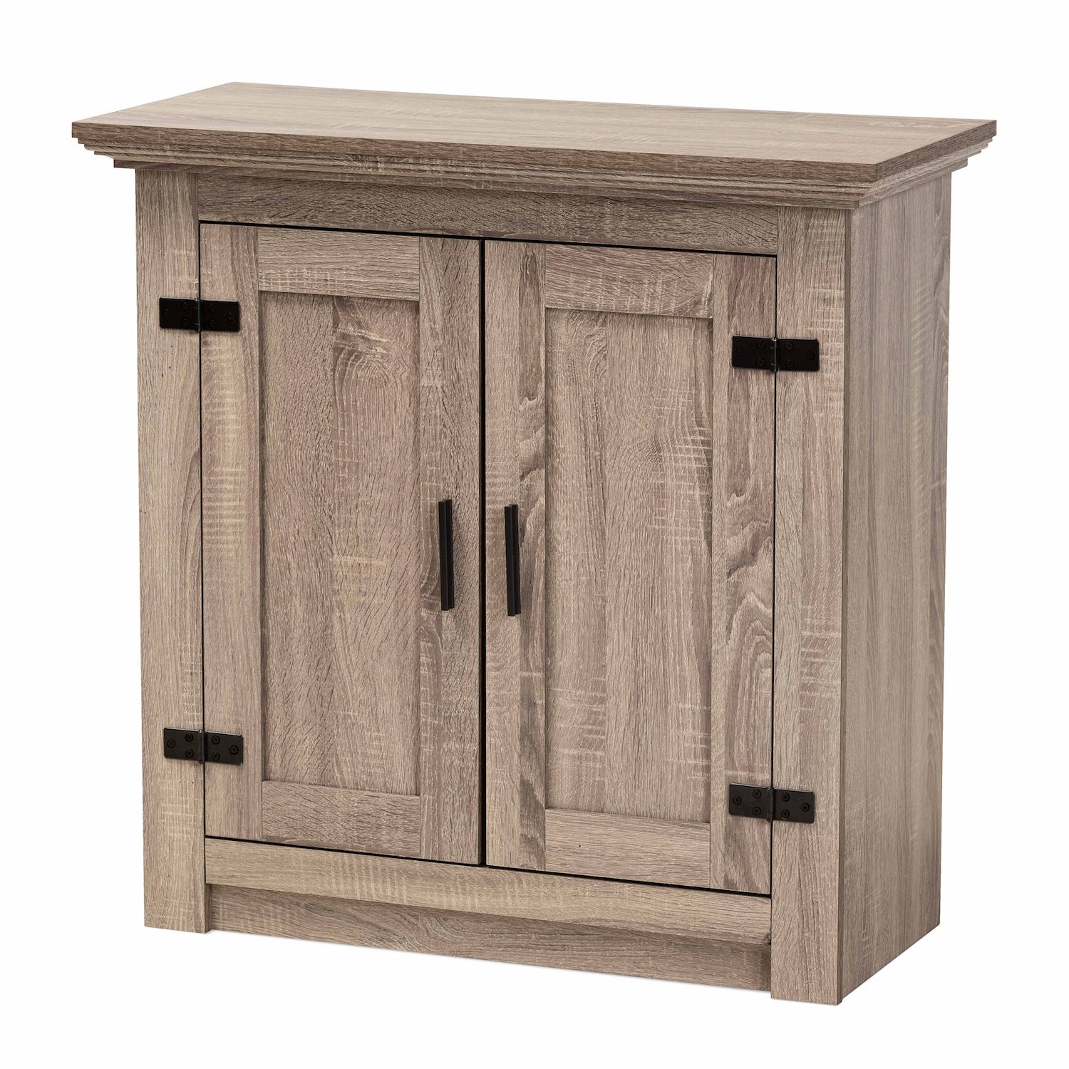 Baxton Studio Bruce Shoe Cabinet   5734431