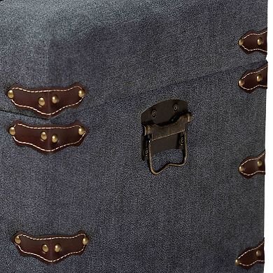 Baxton Studio Palma Storage Ottoman