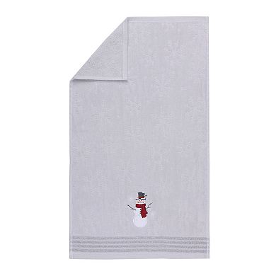 St. Nicholas Square® Yuletide Snowman Hand Towel