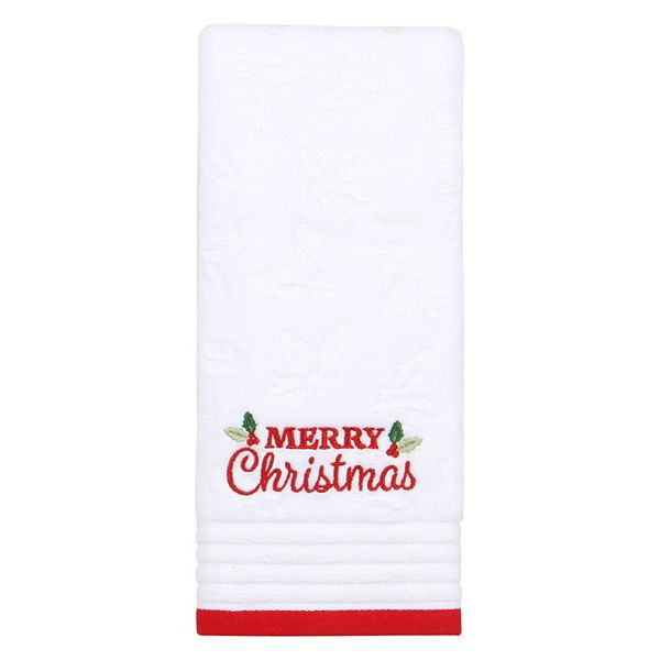 St. Nicholas Square® Merry Christmas Hand Towel