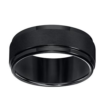 AXL Black Tungsten Wedding Band